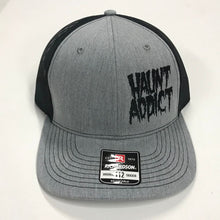 Load image into Gallery viewer, Haunt Addict Embroidered Cotton-Poly Mesh Back Cap