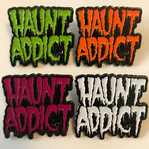 Haunt Addict Enamel Pin