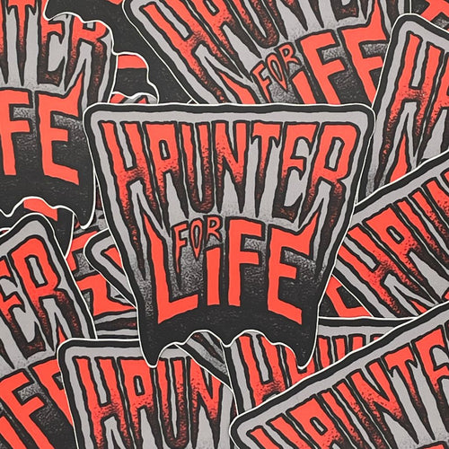 Haunter For Life Sticker