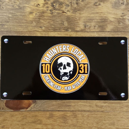 Haunters Local License Plate