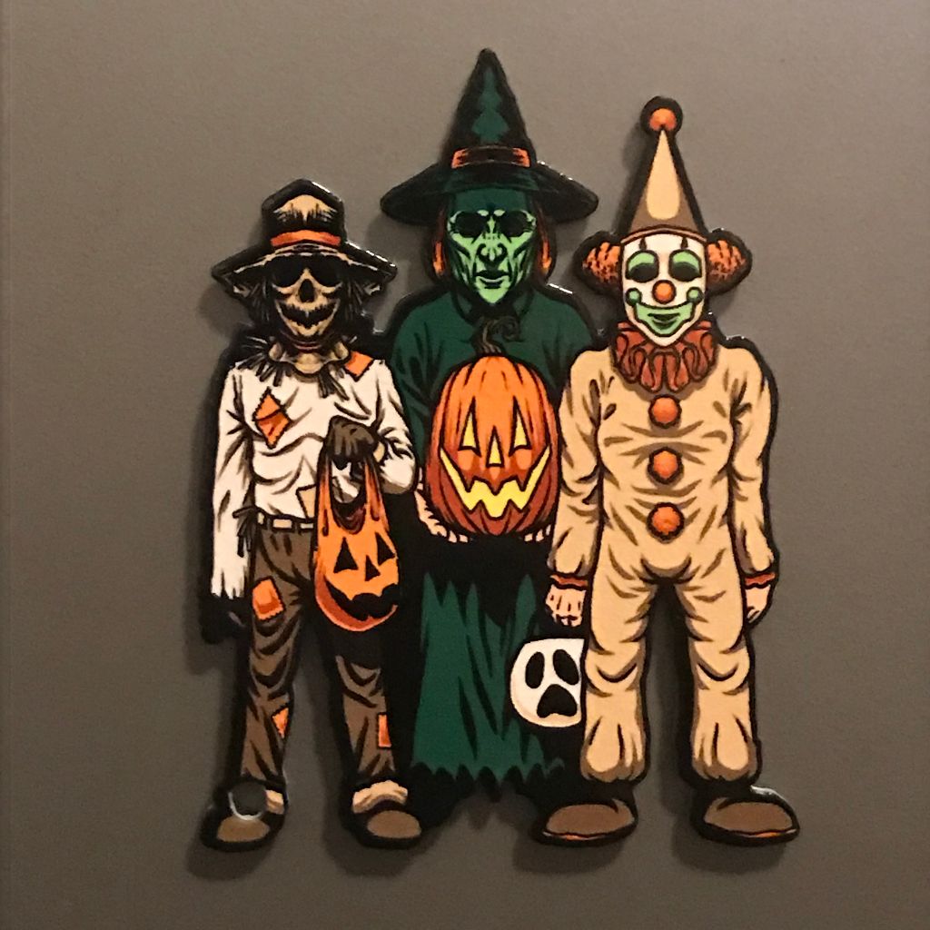 Trick or Treat Kids Magnet
