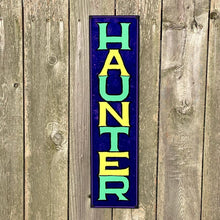 Load image into Gallery viewer, Haunter Metal Sign / Wall Art - Vertical