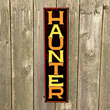 Load image into Gallery viewer, Haunter Metal Sign / Wall Art - Vertical