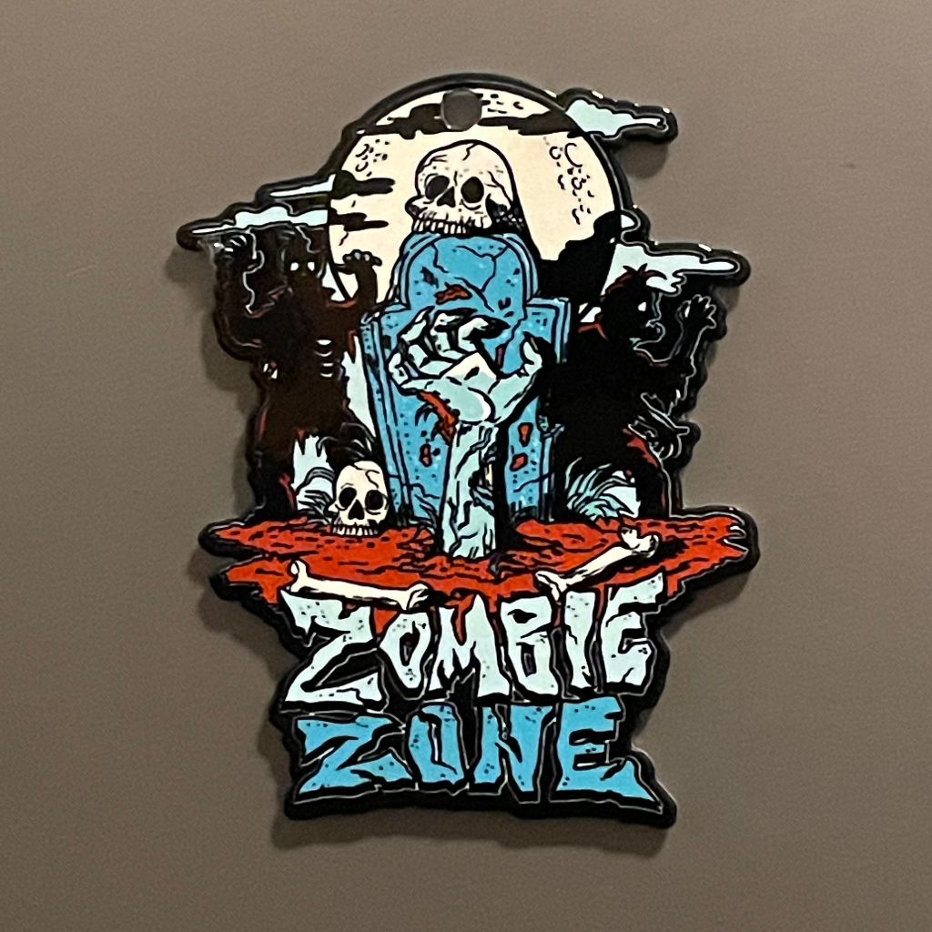 Zombie Zone Magnet