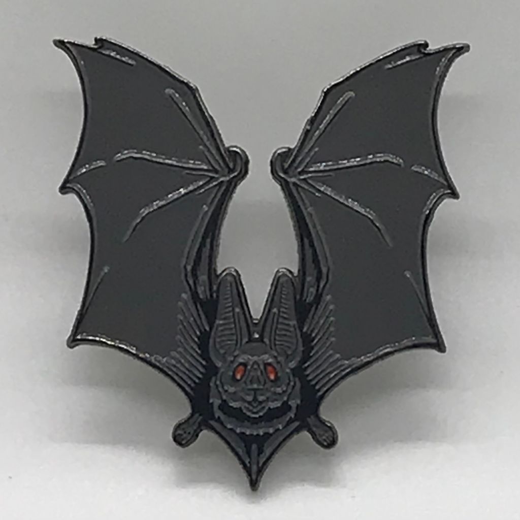 Batty Enamel Pin