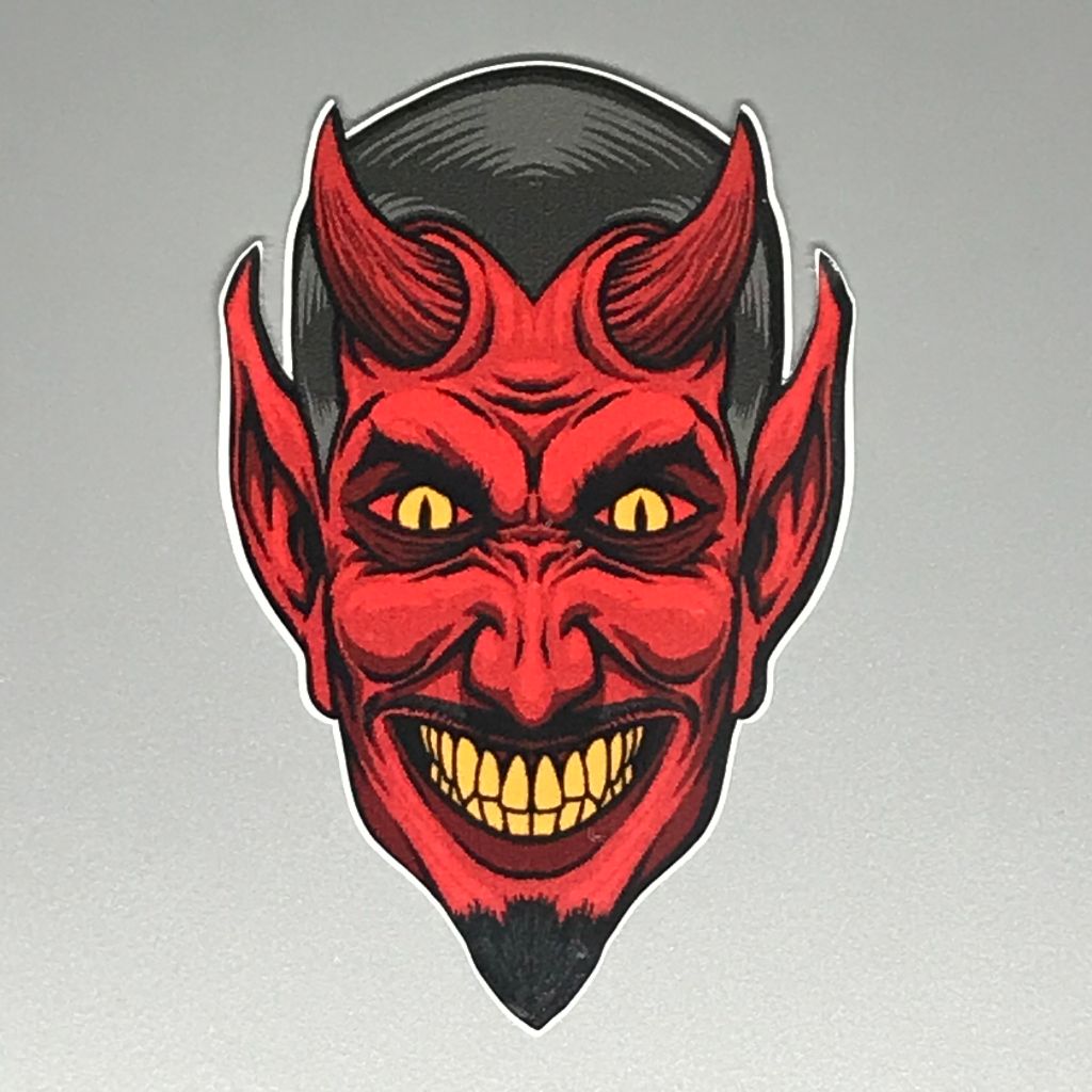 Devil Patch Sticker Devil Stickers
