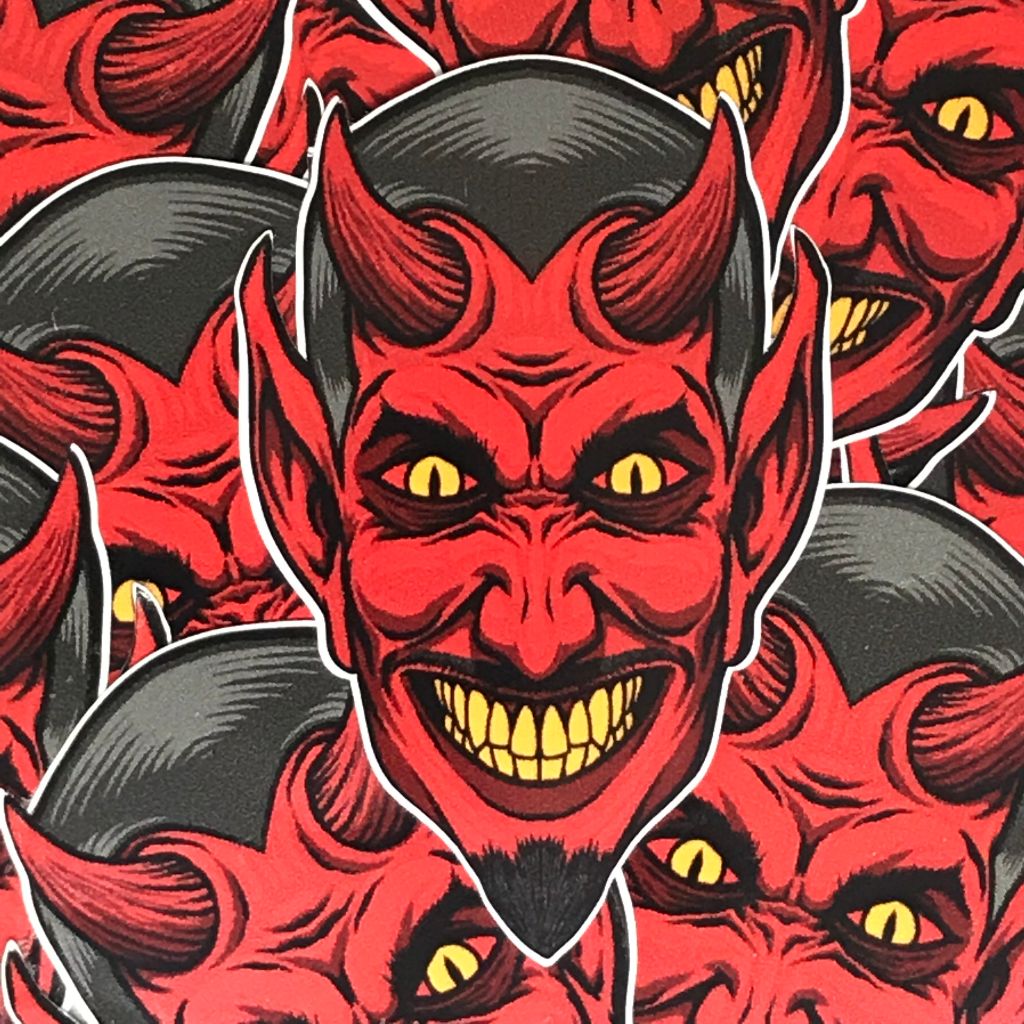 Devil Doc Sticker Devil Stickers