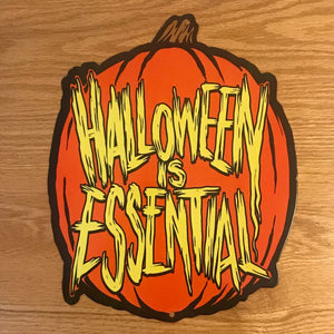 Halloween Is Essential Metal Sign / Wall Art