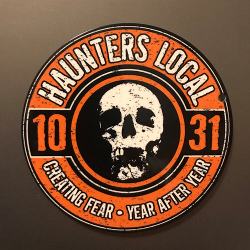 Haunters Local 1031 Metal Magnet