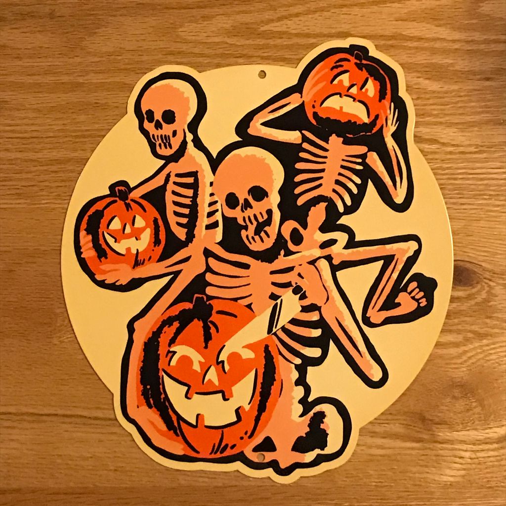 Pumpkin Carving Party Metal Sign/Wall Art