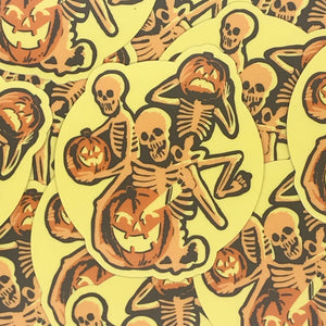 Pumpkin Carving Party Sticker